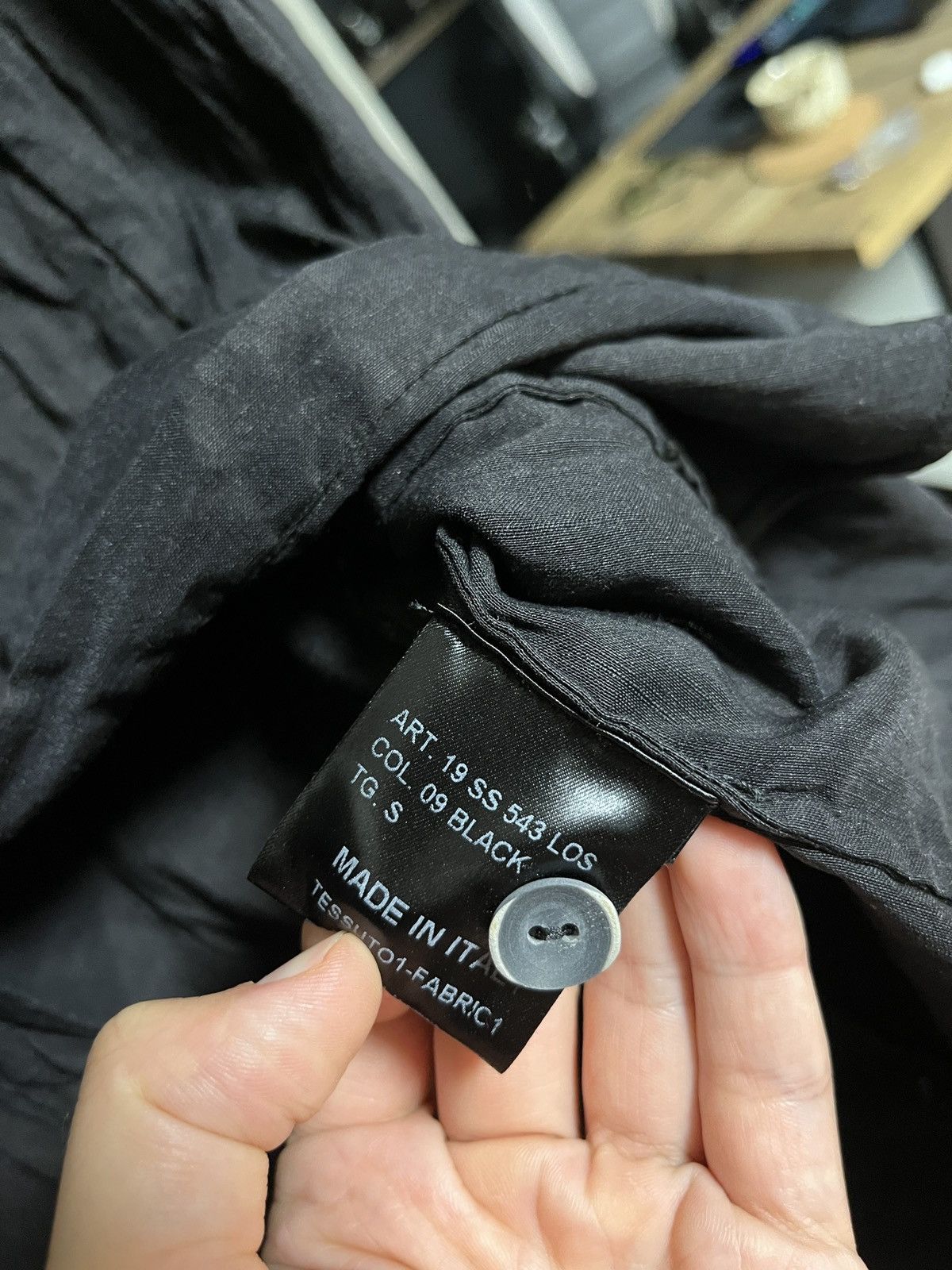 Other Primordial is Primitive Avant Garde Simple Linen Black Coat Size S / US 4 / IT 40 - 19 Thumbnail