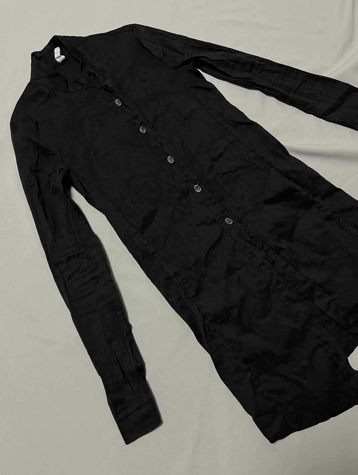 Other Primordial is Primitive Avant Garde Simple Linen Black Coat Size S / US 4 / IT 40 - 6 Thumbnail