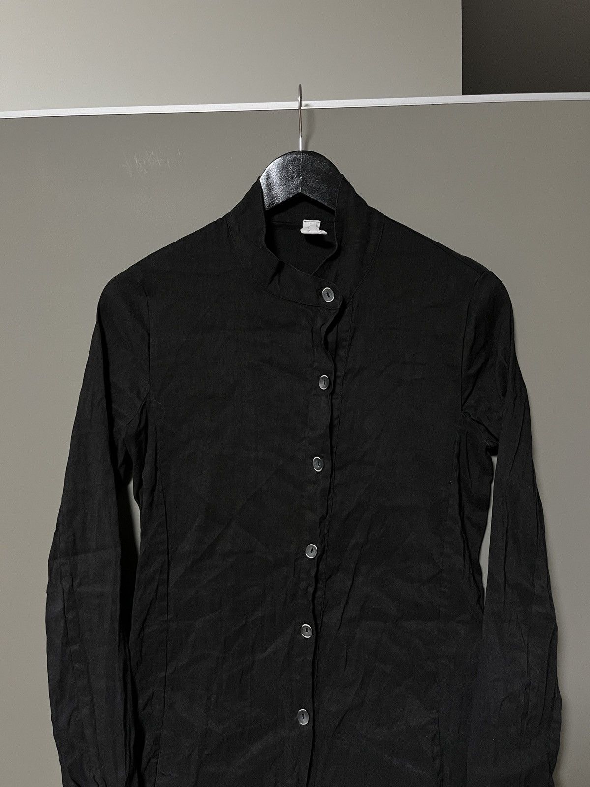 Other Primordial is Primitive Avant Garde Simple Linen Black Coat Size S / US 4 / IT 40 - 15 Thumbnail