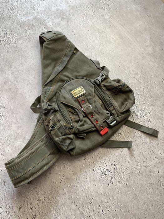 Diesel Diesel sling bag Vintage Y2K sling cargo bag multi pocket Grailed