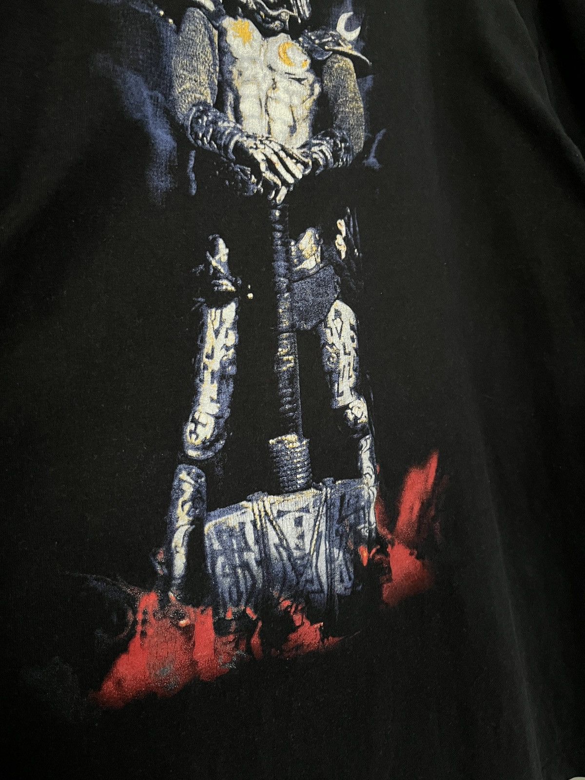 Band Tees Hammerfall 2002 Vintage Hearts on Fire T-shirt Size US XL / EU 56 / 4 - 8 Thumbnail