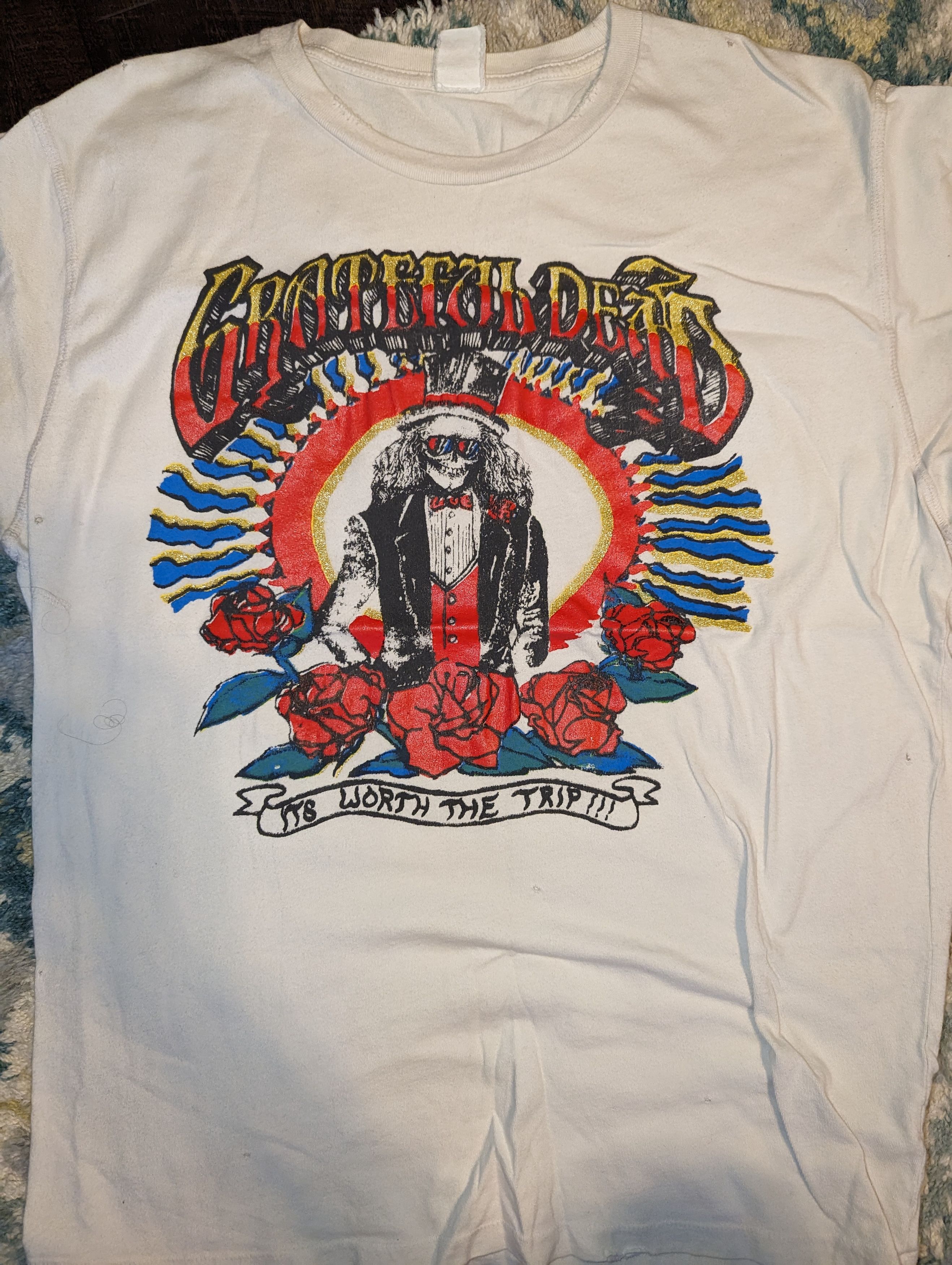 MadeWorn Madeworn Grateful Dead Rock T-Shirt Size US XXL / EU 58 / 5 - 1 Thumbnail