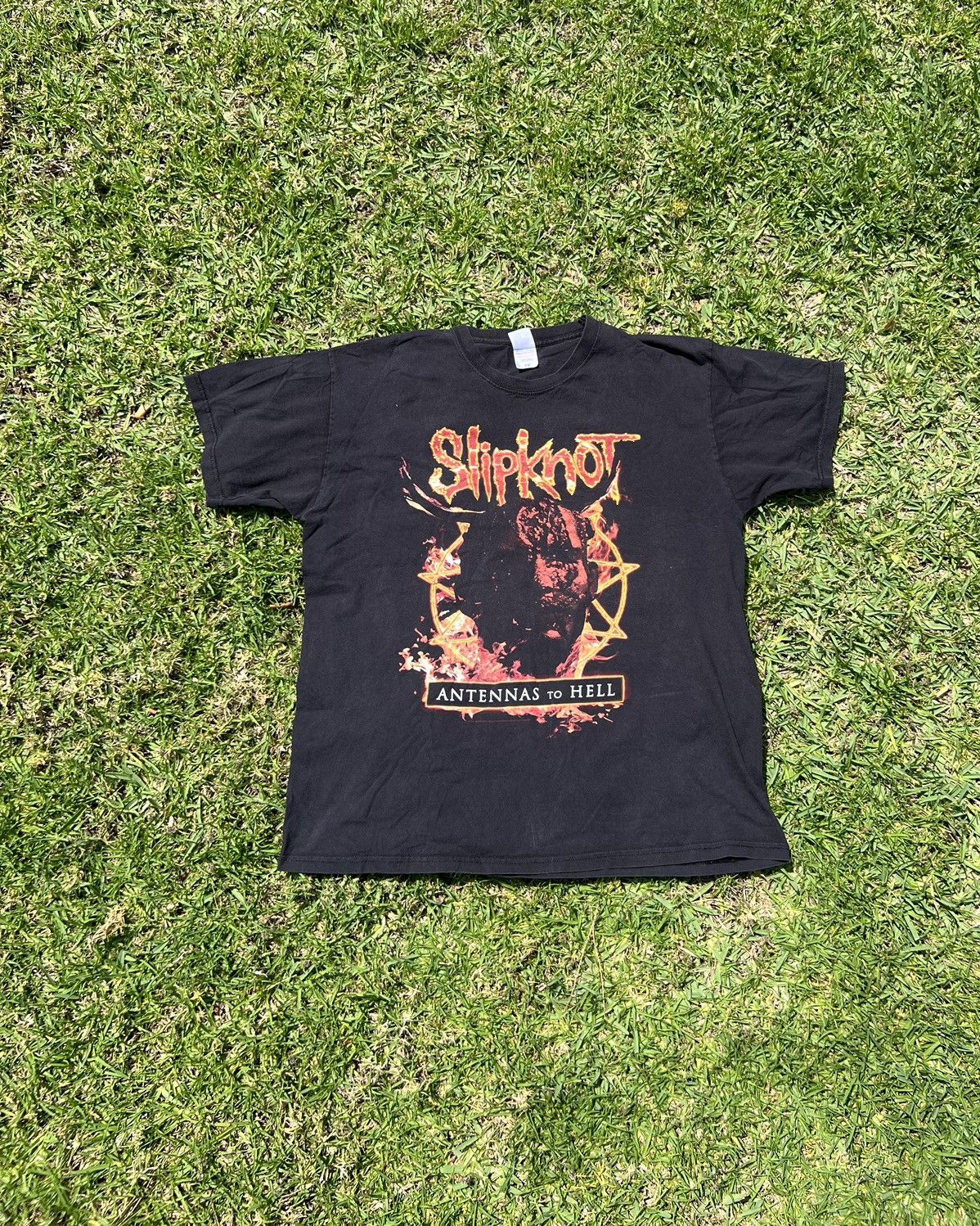 Japanese Brand Vintage Slipknot T-shirt Y2K American Wear 90s Casual ...