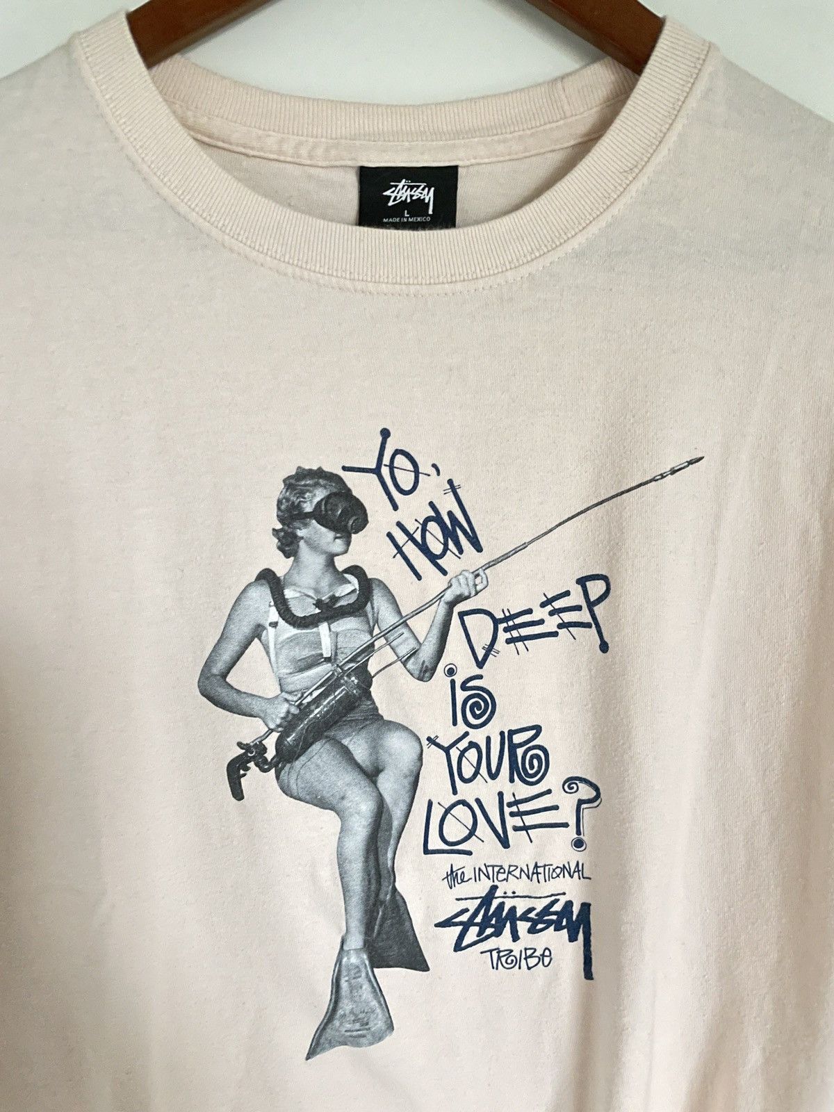 Stussy Stussy “How Deep Is Your Love” Tee Size US L / EU 52-54 / 3 - 3 Thumbnail