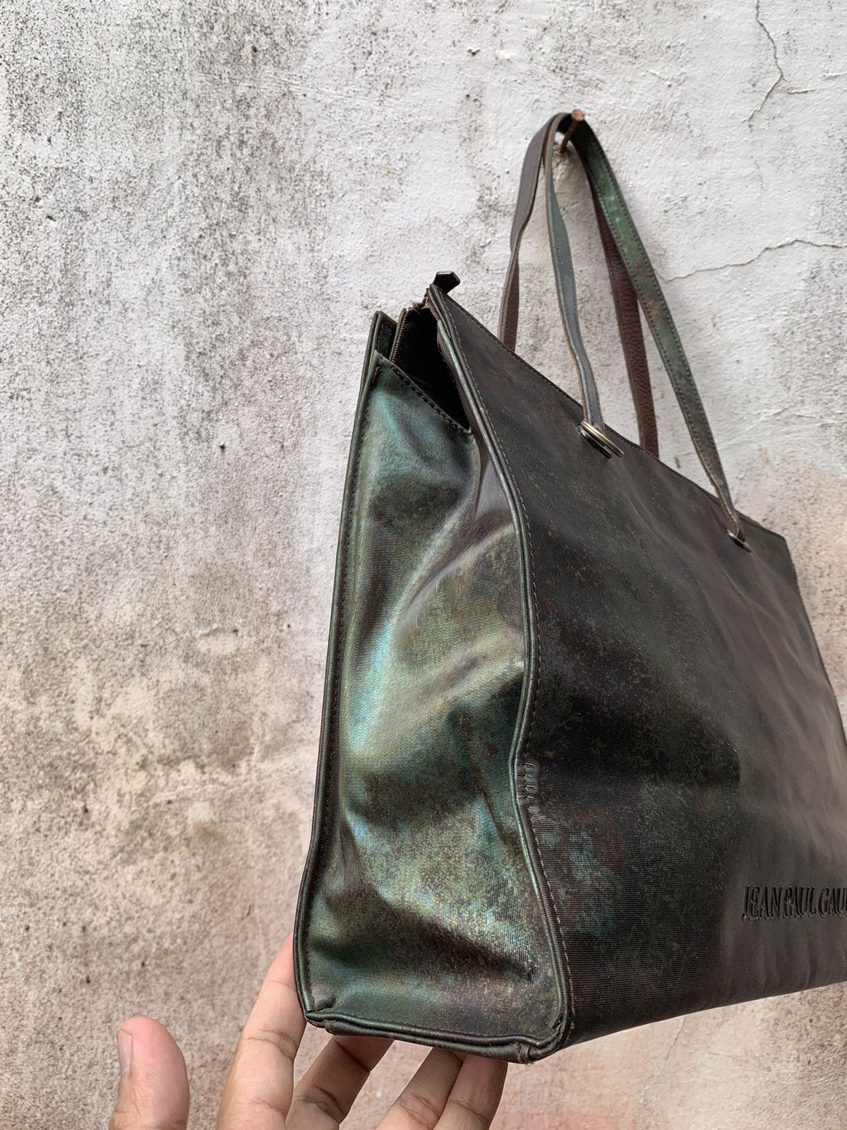 バッグ jean paul gaultier hand bag archive Jean Paul Gaultier: Archive F/W 1995 Cyber Hand Bag