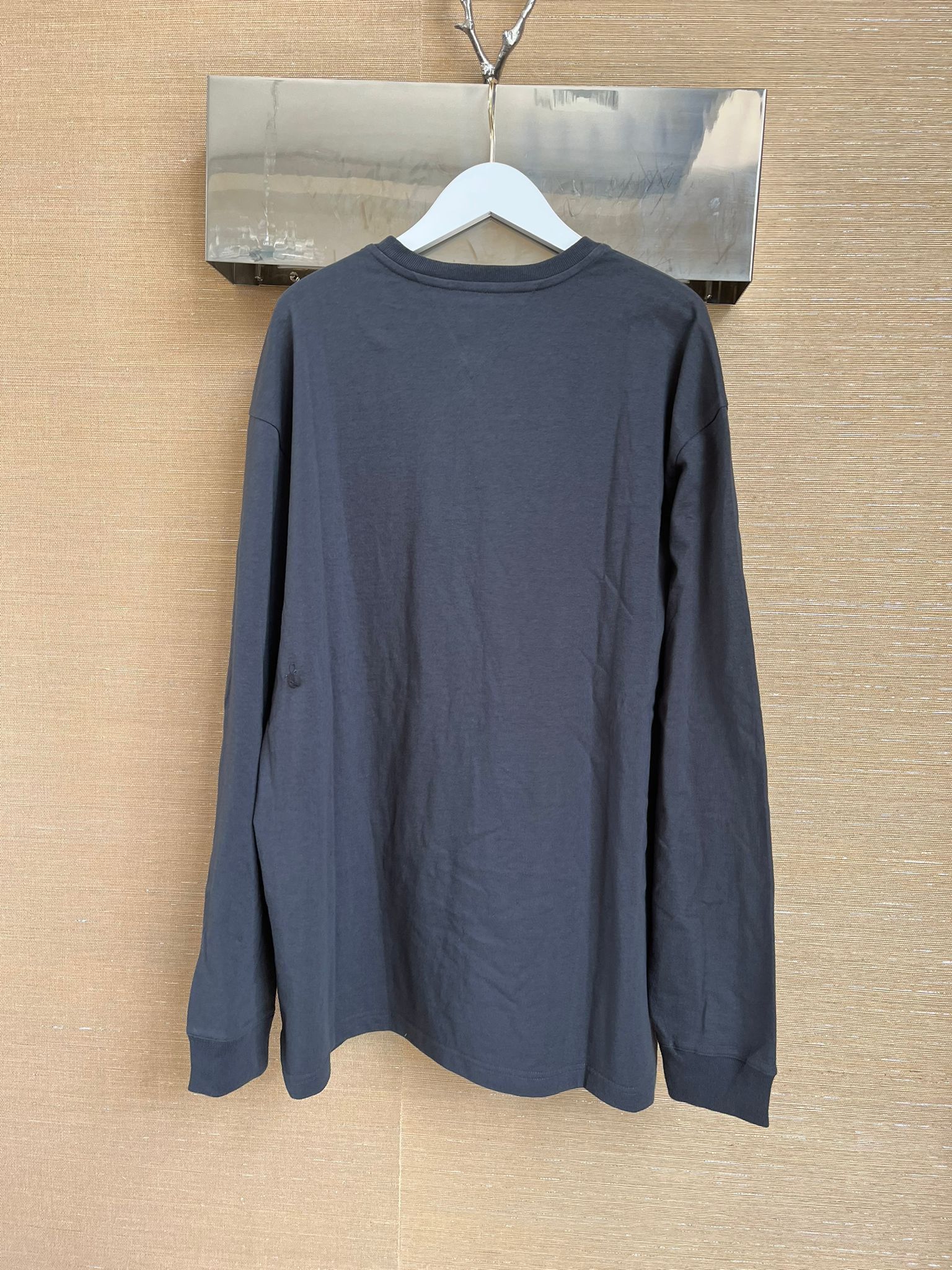 Bottega Veneta T-Shirt Tee, LS Sunrise Light Cotton in Iron Size US M / EU 48-50 / 2 - 8 Thumbnail