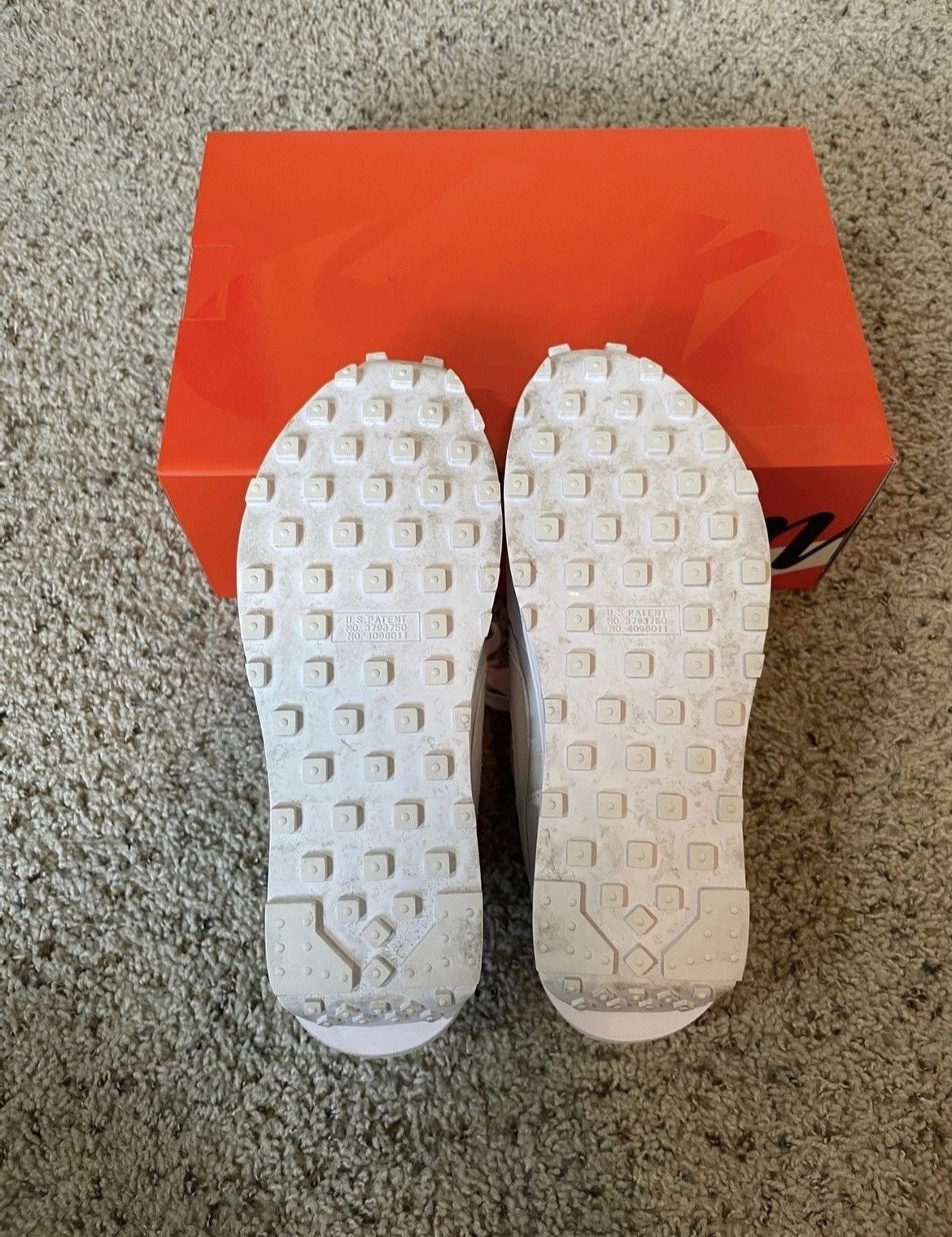 Nike × Sacai LD Waffle White Nylon Size US 8.5 / EU 41-42 - 3 Thumbnail
