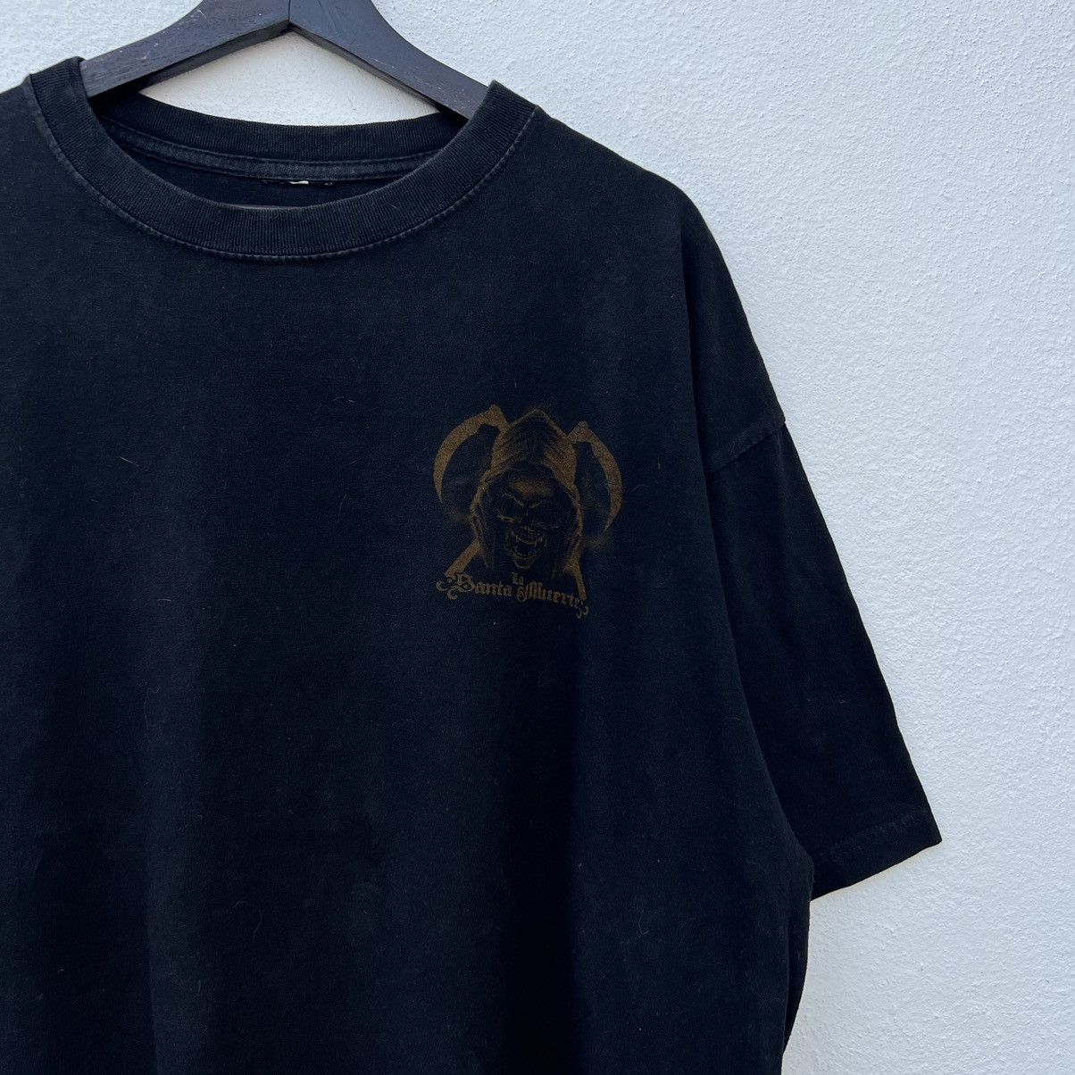 Vintage SANTA LA MUERTE T SHIRT BIG LOGO Size US L / EU 52-54 / 3 - 7 Thumbnail