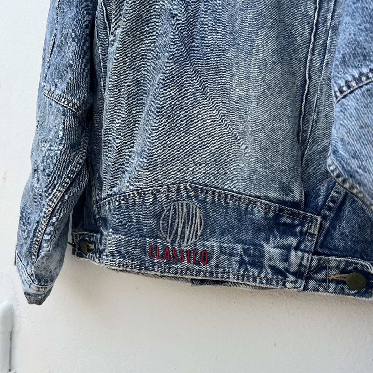 Edwin VINTAGE EDWIN CLASSICO TRUCKER DENIM JACKET Size US L / EU 52-54 / 3 - 11 Thumbnail