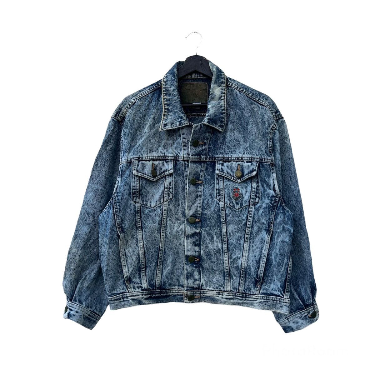 Edwin VINTAGE EDWIN CLASSICO TRUCKER DENIM JACKET Size US L / EU 52-54 / 3 - 1 Thumbnail