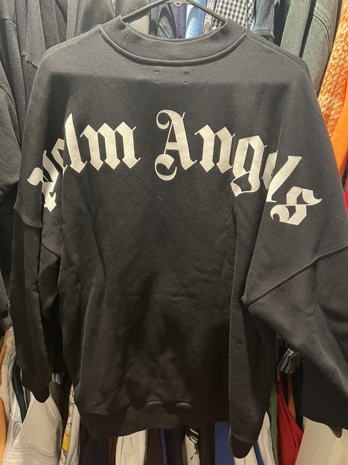Palm Angels classic logo crewneck
