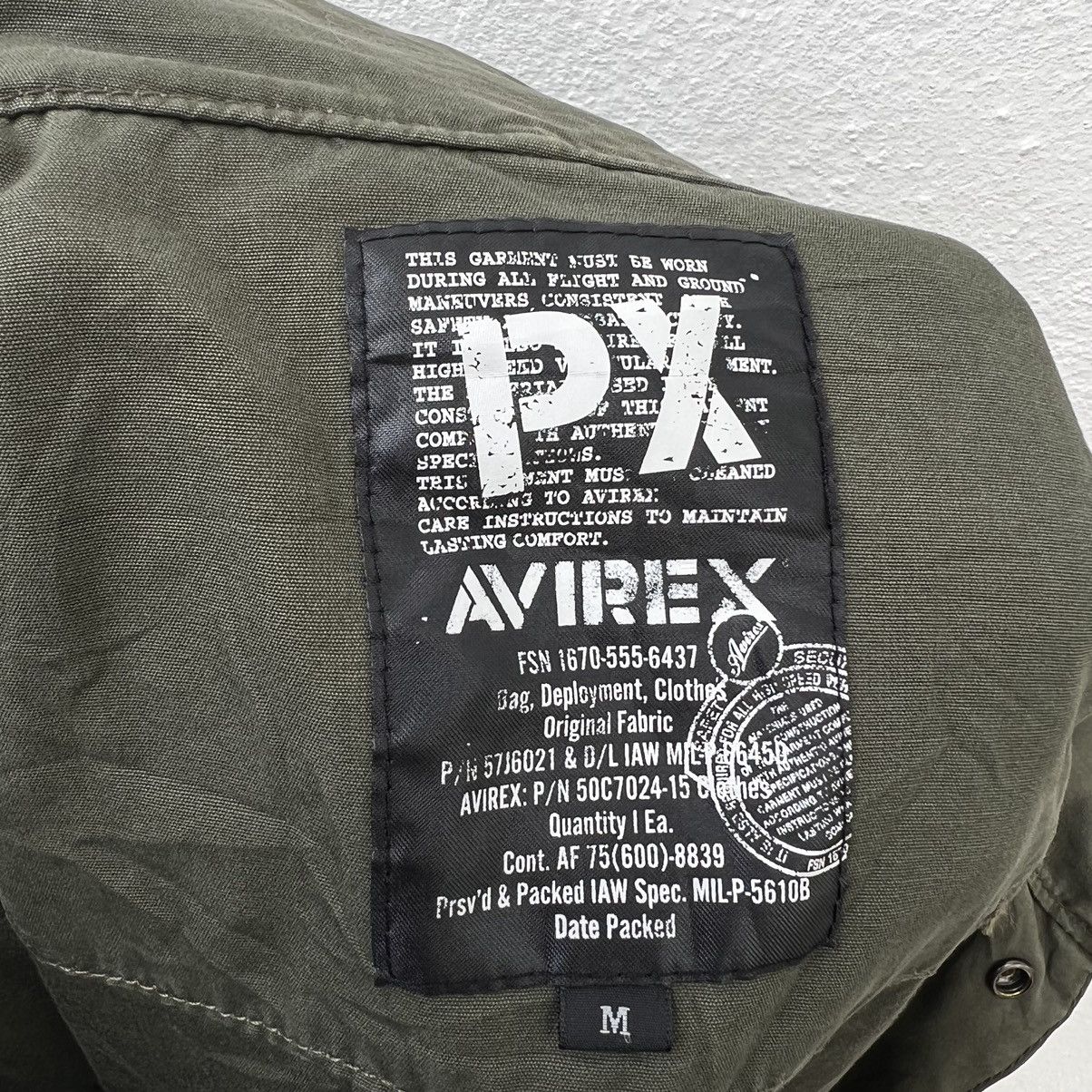 Avirex VINTAGE PX AVIREX CARGO JACKET MULTI POCKET WAR WEAR Size US M / EU 48-50 / 2 - 12 Thumbnail