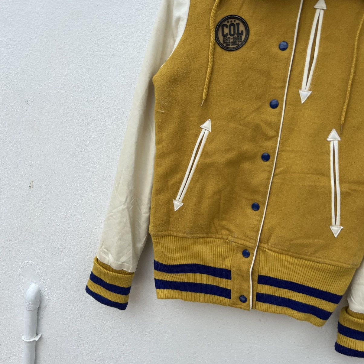 Japanese Brand VARSITY JACKET CO&LU BIG LOGO STREETWEAR STYLE Size US M / EU 48-50 / 2 - 4 Thumbnail
