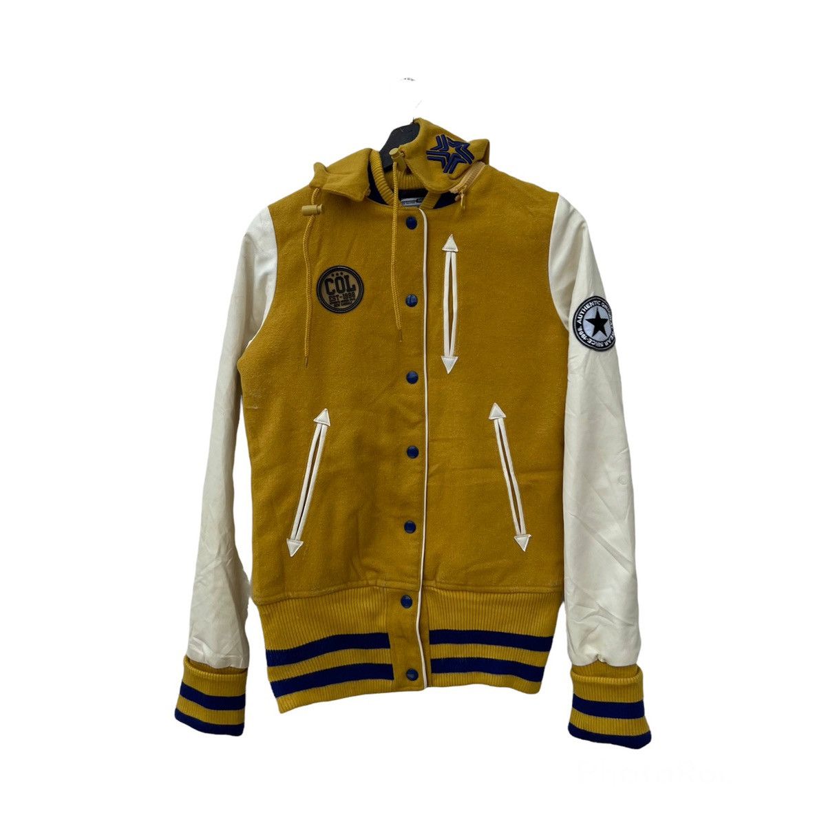 Japanese Brand VARSITY JACKET CO&LU BIG LOGO STREETWEAR STYLE Size US M / EU 48-50 / 2 - 1 Thumbnail