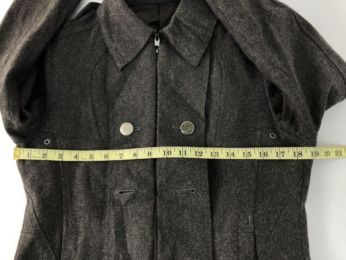 Japanese Brand × PPFM 90s PPFM Wool Thick Biker Jacket Fashion Double Pocket Size US M / EU 48-50 / 2 - 9 Thumbnail