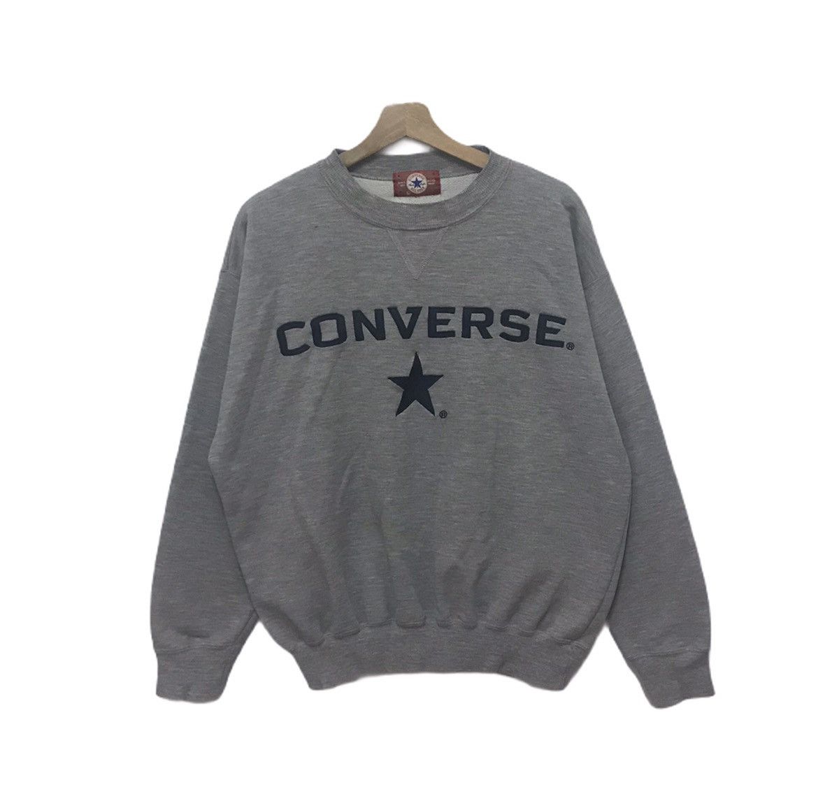 Converse Vintage Converse Sweatshirt Big Logo Size US L / EU 52-54 / 3 - 1 Thumbnail