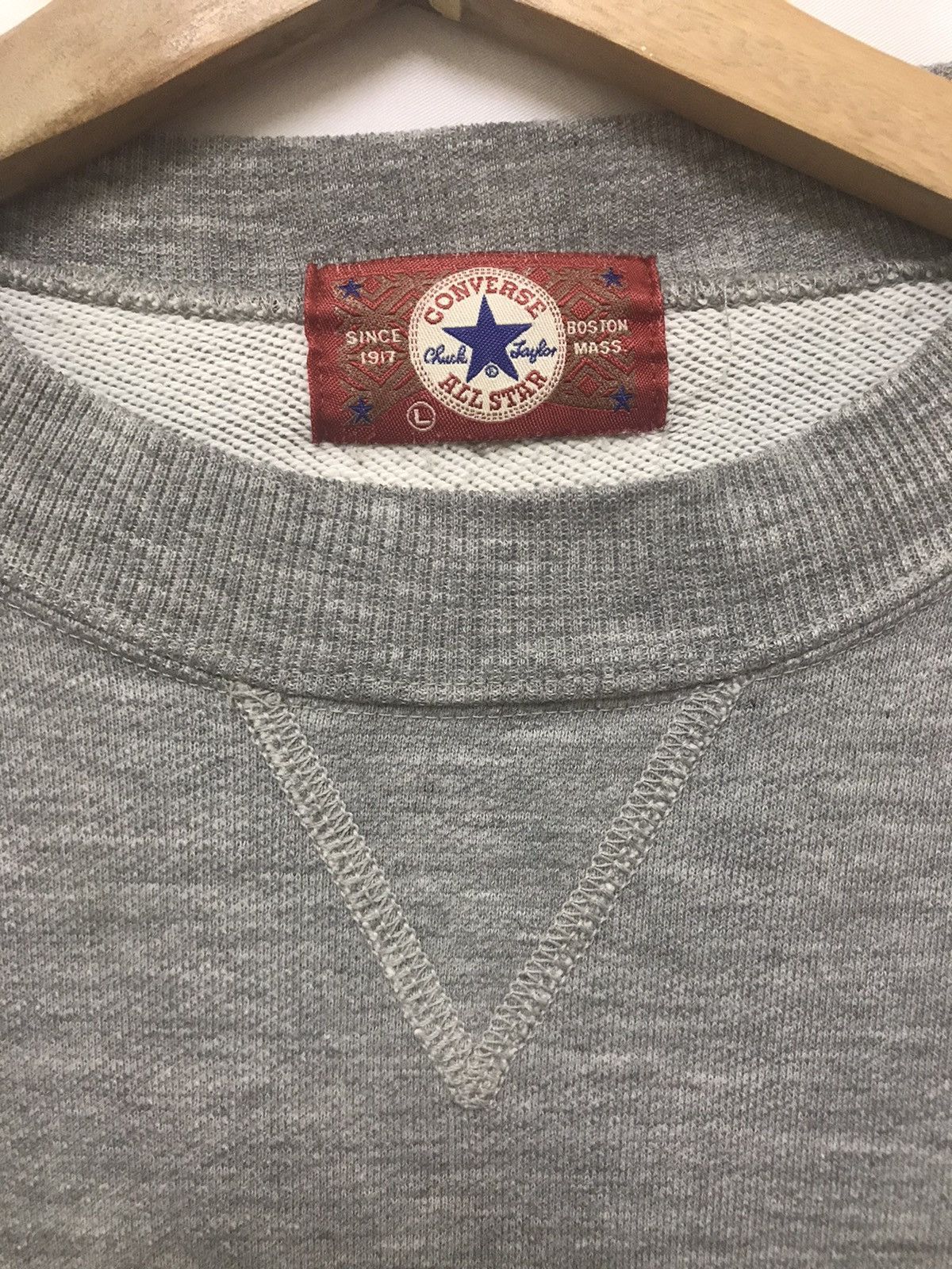Converse Vintage Converse Sweatshirt Big Logo Size US L / EU 52-54 / 3 - 4 Thumbnail