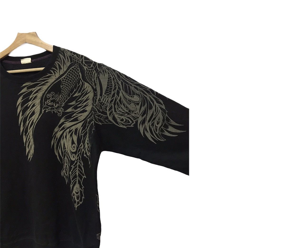 Japanese Brand Vintage Sukajan Phoenix Sweatshirt Big Logo Size US L / EU 52-54 / 3 - 5 Thumbnail