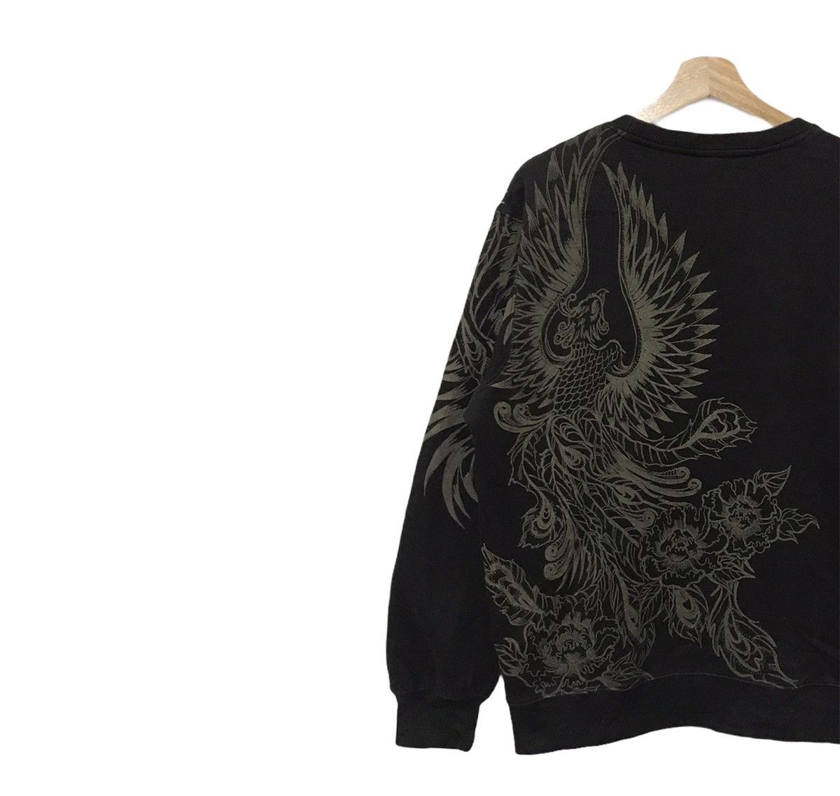 Japanese Brand Vintage Sukajan Phoenix Sweatshirt Big Logo Size US L / EU 52-54 / 3 - 4 Thumbnail