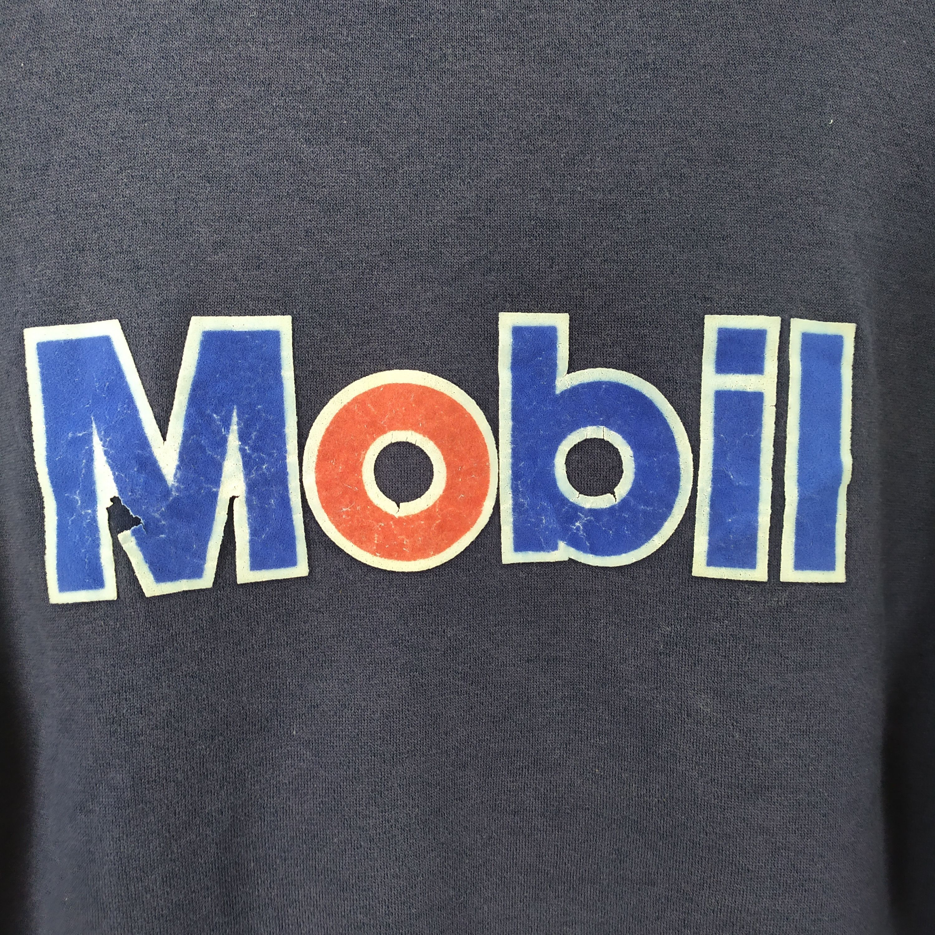 Vintage VINTAGE FUJIKOSHI MOBIL FADED SWEATSHIRT Size US M / EU 48-50 / 2 - 7 Thumbnail
