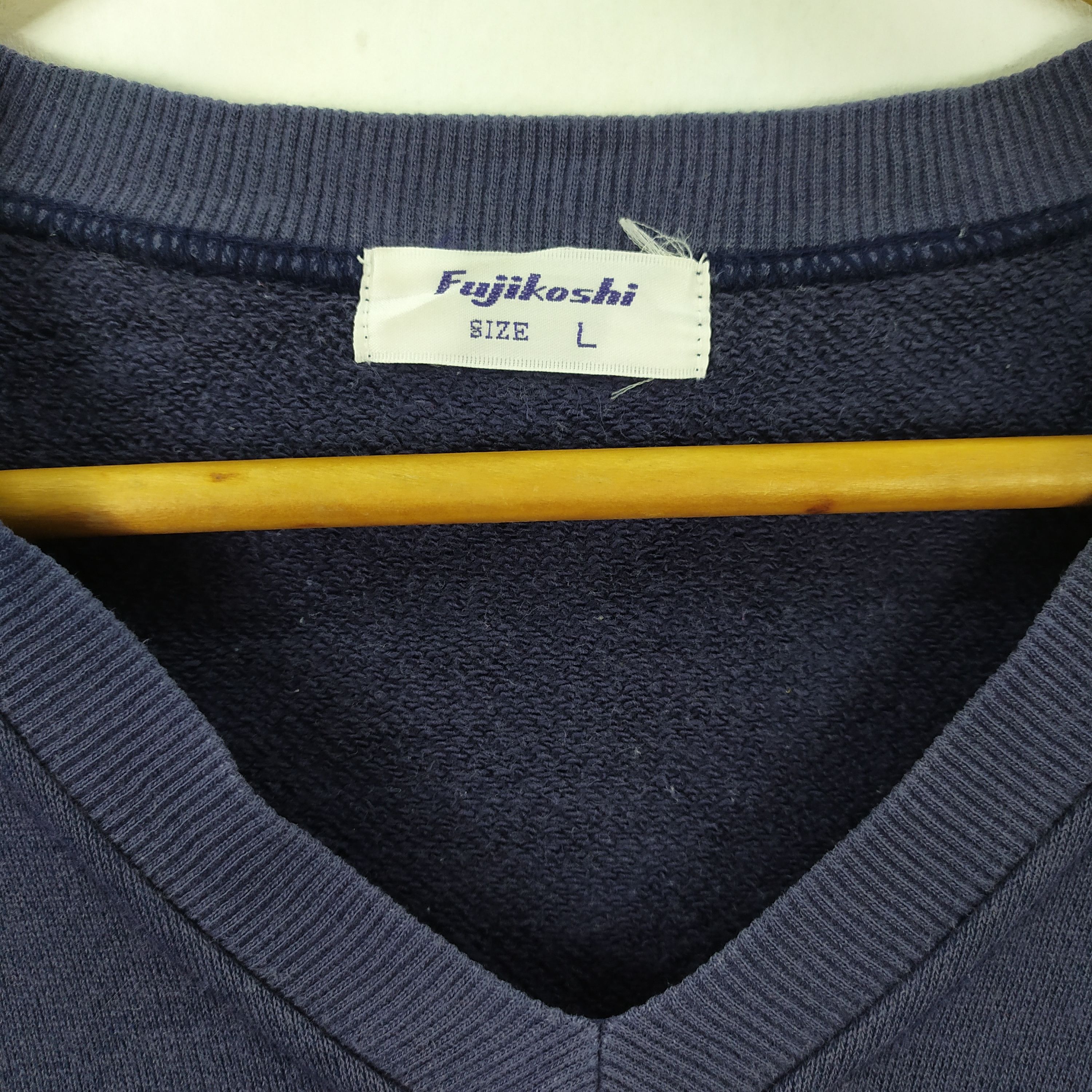 Vintage VINTAGE FUJIKOSHI MOBIL FADED SWEATSHIRT Size US M / EU 48-50 / 2 - 4 Thumbnail