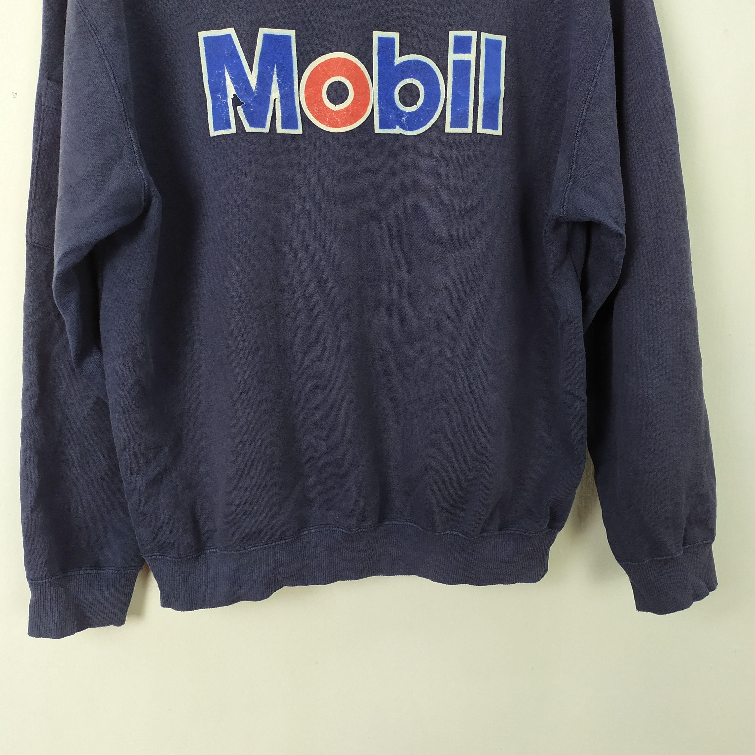 Vintage VINTAGE FUJIKOSHI MOBIL FADED SWEATSHIRT Size US M / EU 48-50 / 2 - 11 Thumbnail
