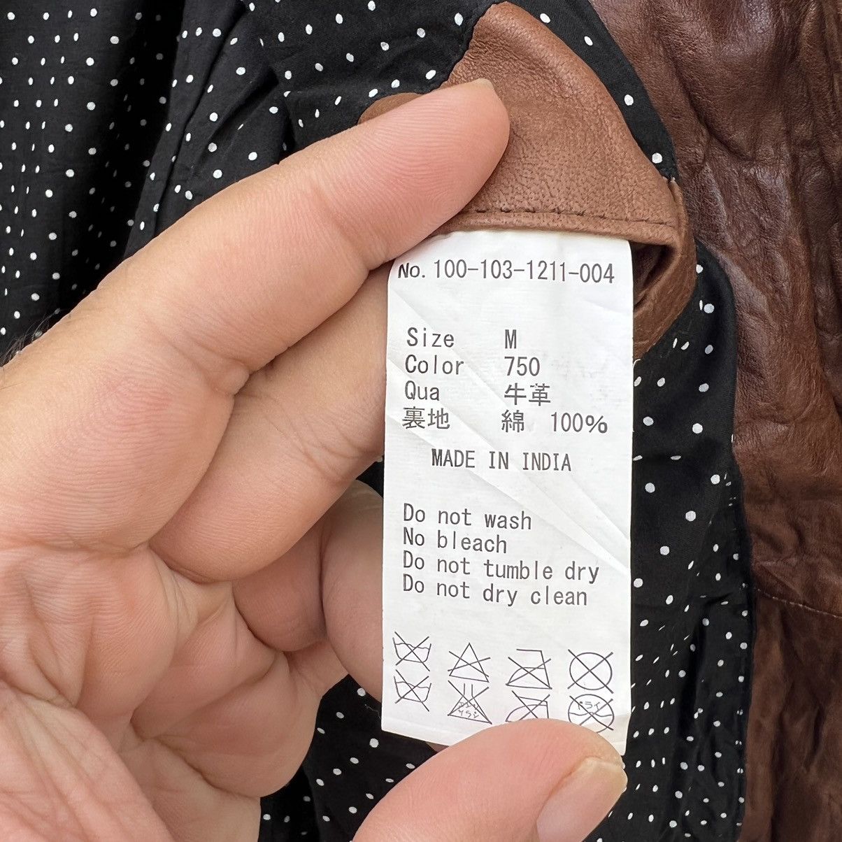 Japanese Brand LEATHER JACKET BIKER PARACHUTE VANQUISH TOKYO JAPAN Size US M / EU 48-50 / 2 - 15 Thumbnail