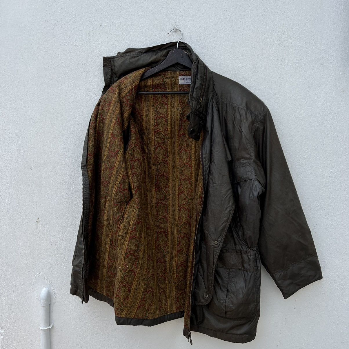Japanese Brand VINTAGE CERRUTTI 1881 SPORT SURVIVAL JACKET PARACHUTE BIKER Size US M / EU 48-50 / 2 - 12 Thumbnail