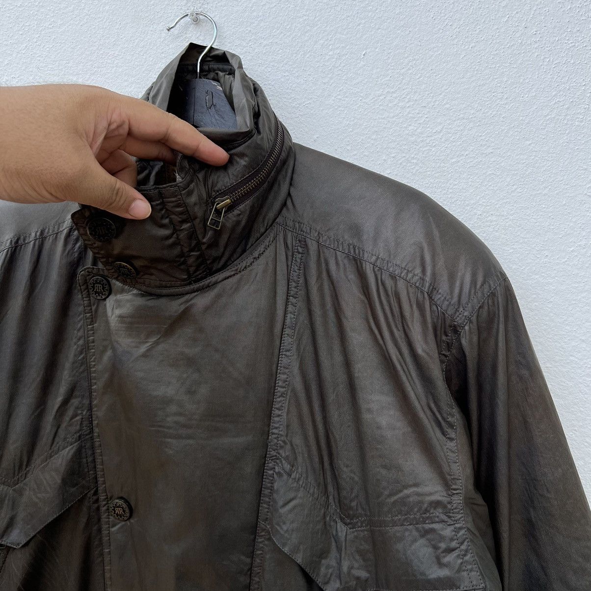 Japanese Brand VINTAGE CERRUTTI 1881 SPORT SURVIVAL JACKET PARACHUTE BIKER Size US M / EU 48-50 / 2 - 8 Thumbnail