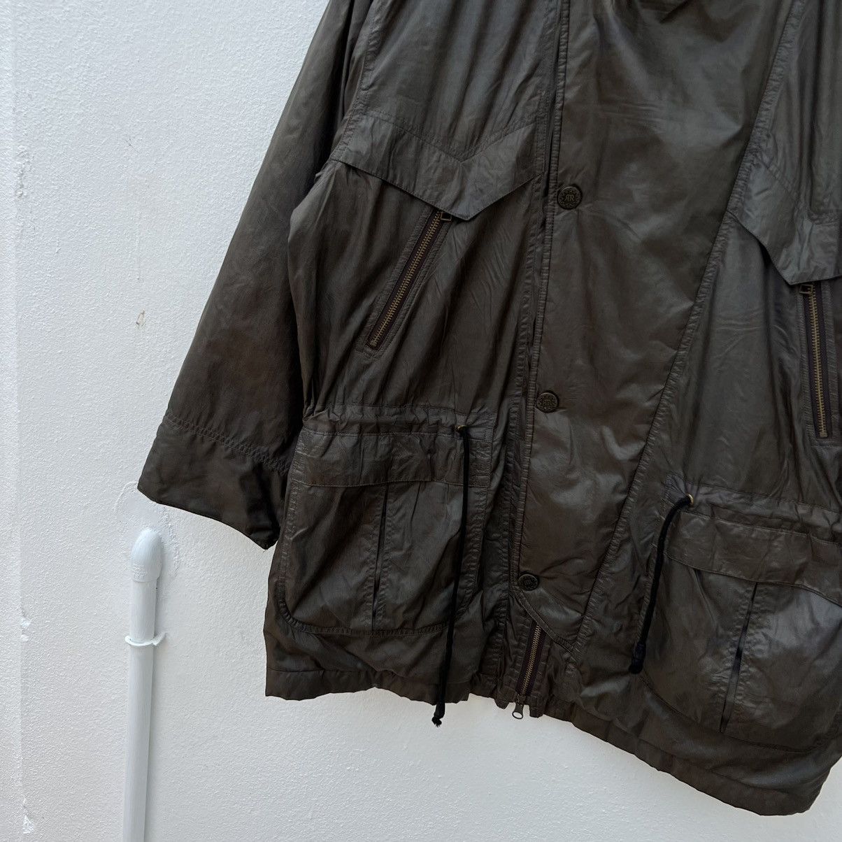 Japanese Brand VINTAGE CERRUTTI 1881 SPORT SURVIVAL JACKET PARACHUTE BIKER Size US M / EU 48-50 / 2 - 4 Thumbnail
