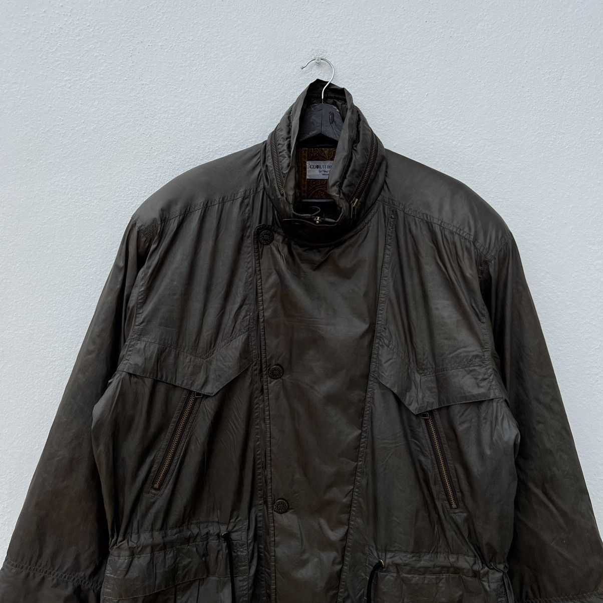 Japanese Brand VINTAGE CERRUTTI 1881 SPORT SURVIVAL JACKET PARACHUTE BIKER Size US M / EU 48-50 / 2 - 3 Thumbnail