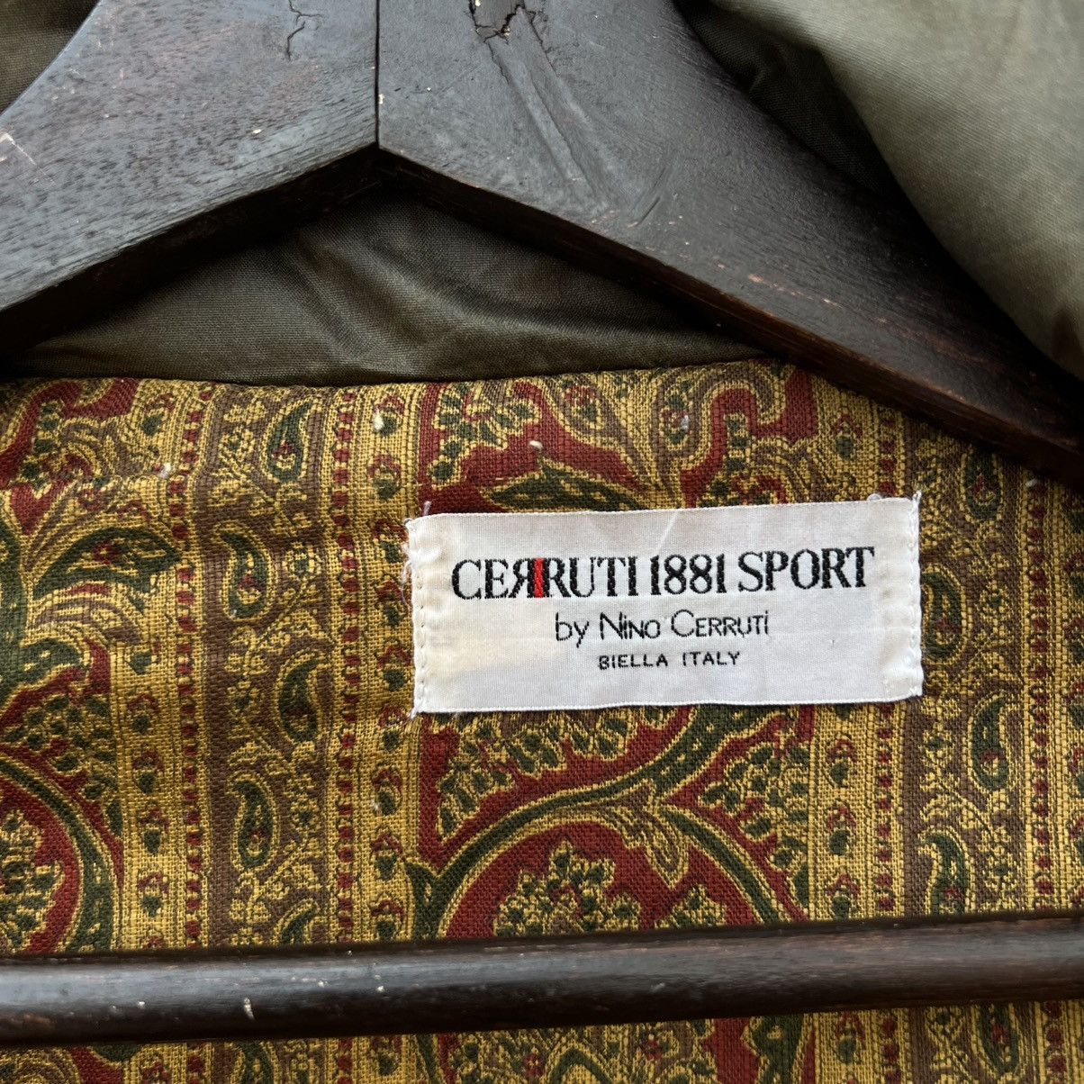 Japanese Brand VINTAGE CERRUTTI 1881 SPORT SURVIVAL JACKET PARACHUTE BIKER Size US M / EU 48-50 / 2 - 16 Thumbnail