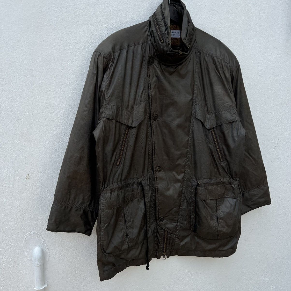 Japanese Brand VINTAGE CERRUTTI 1881 SPORT SURVIVAL JACKET PARACHUTE BIKER Size US M / EU 48-50 / 2 - 5 Thumbnail