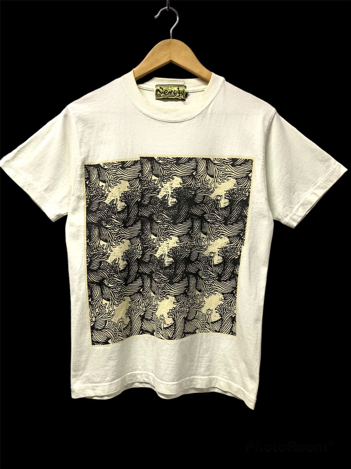 image of Christopher Nemeth T Shirt in White, Men's (Size Small)