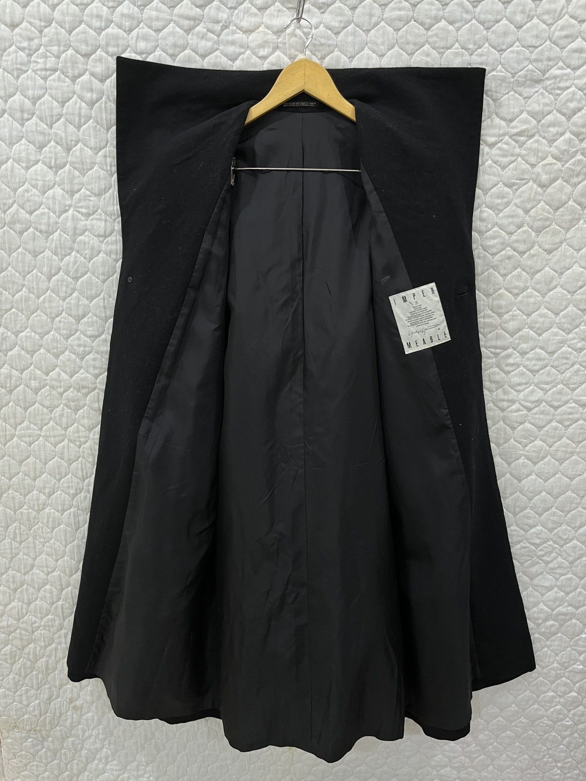Yohji Yamamoto (Eeee). YOHJI YAMAMOTO LONG COAT Size M / US 6-8 / IT 42-44 - 6 Thumbnail