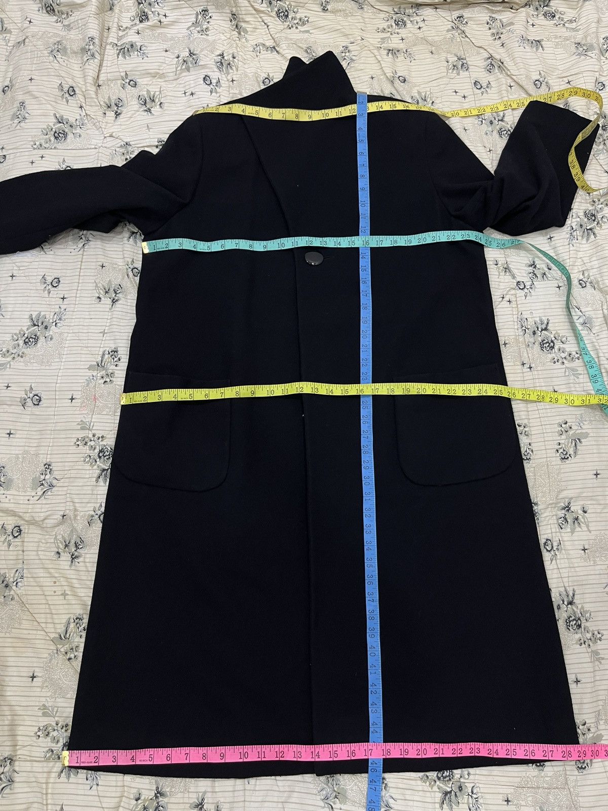 Yohji Yamamoto (Eeee). YOHJI YAMAMOTO LONG COAT Size M / US 6-8 / IT 42-44 - 11 Thumbnail