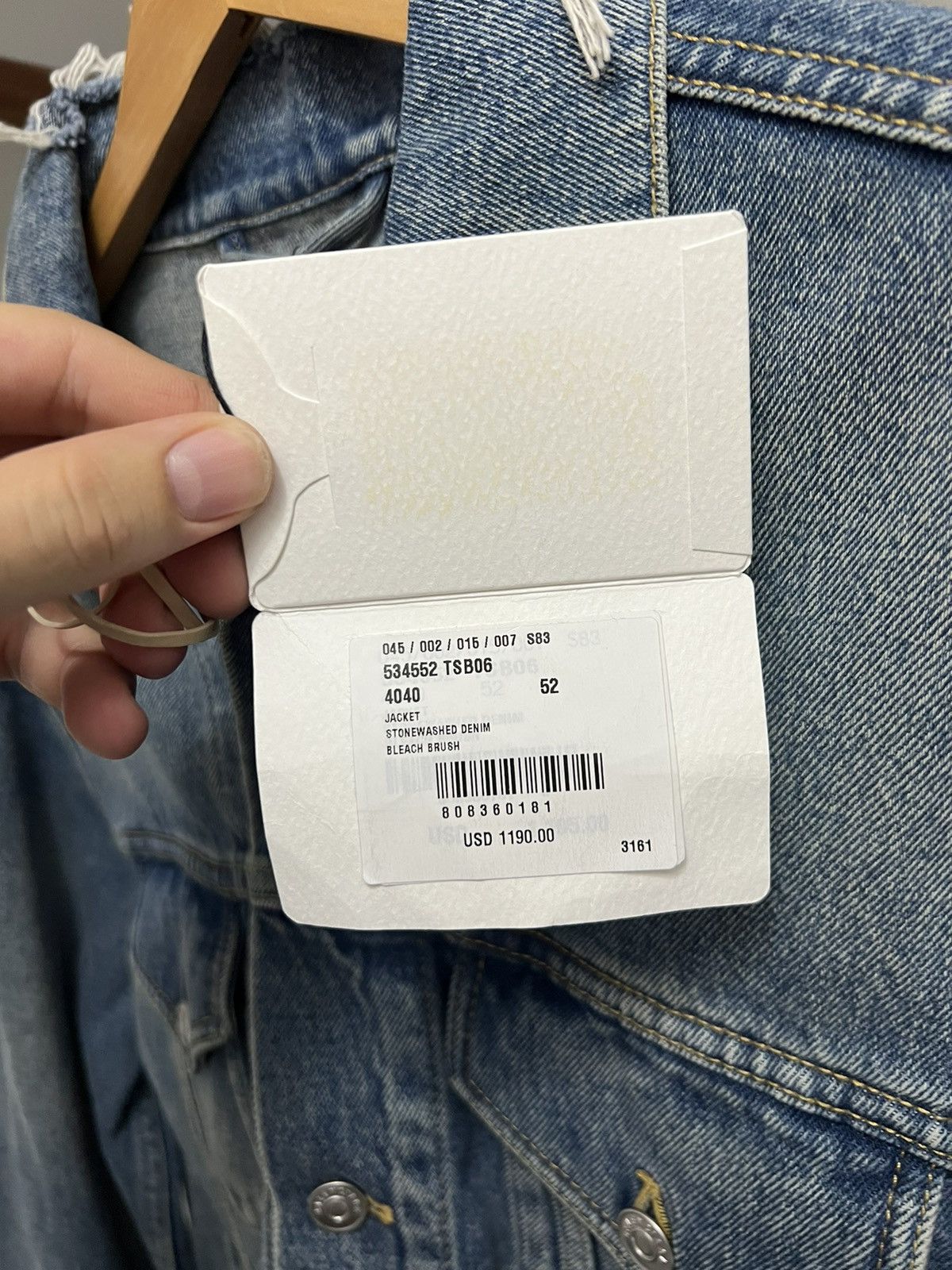 Balenciaga Balenciaga Campaign Denim Jacket 2017 Size US M / EU 48-50 / 2 - 8 Thumbnail