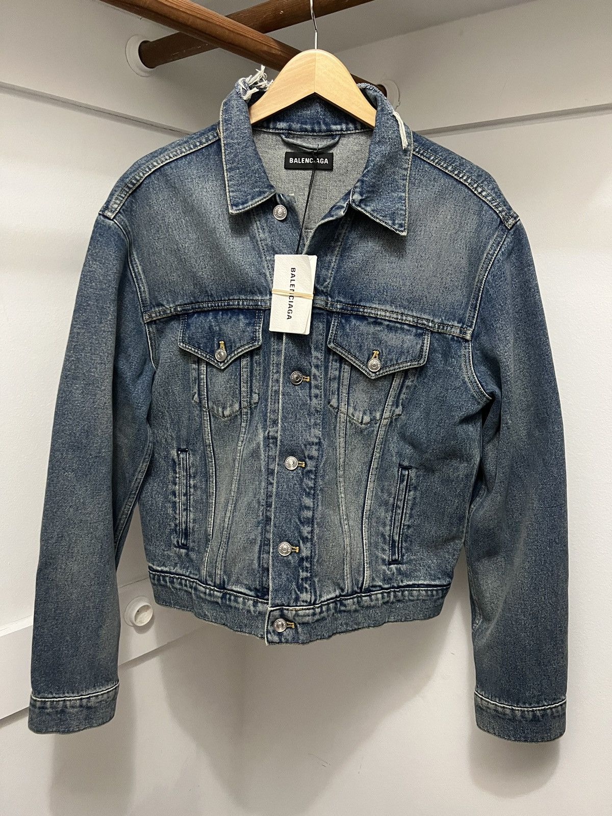 Balenciaga Balenciaga Campaign Denim Jacket 2017 Size US M / EU 48-50 / 2 - 2 Thumbnail