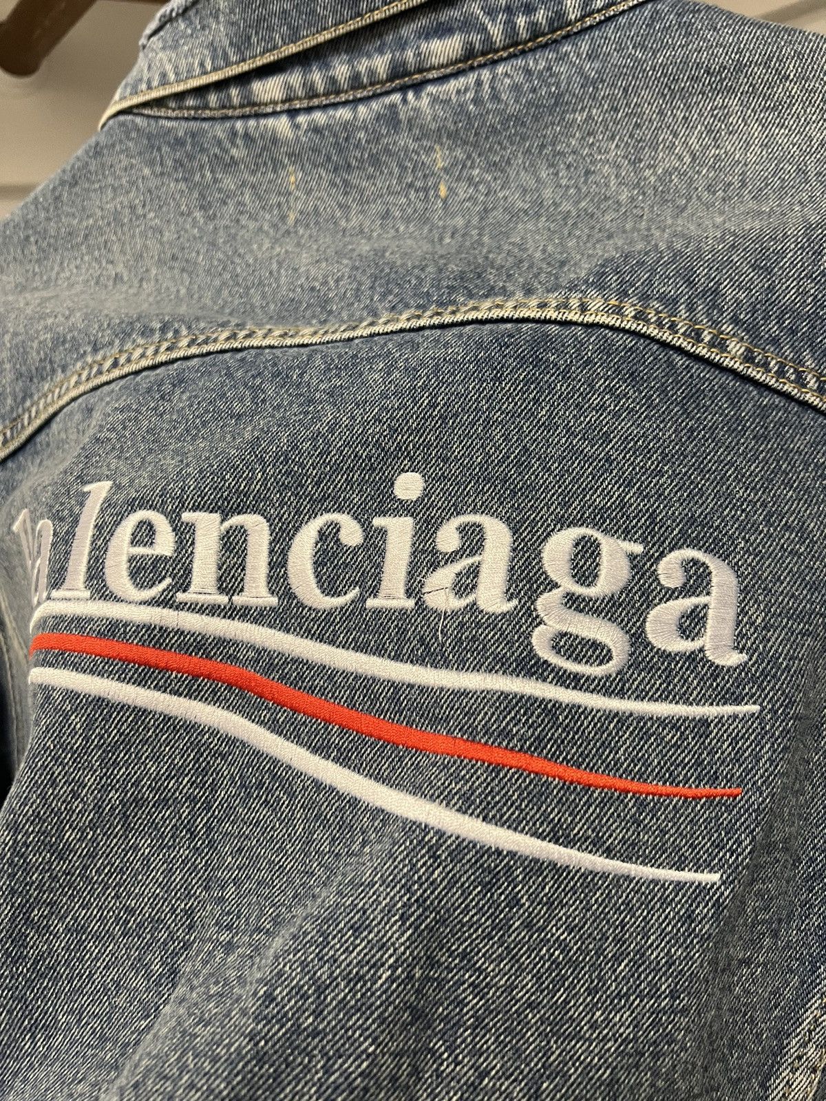 Balenciaga Balenciaga Campaign Denim Jacket 2017 Size US M / EU 48-50 / 2 - 3 Thumbnail