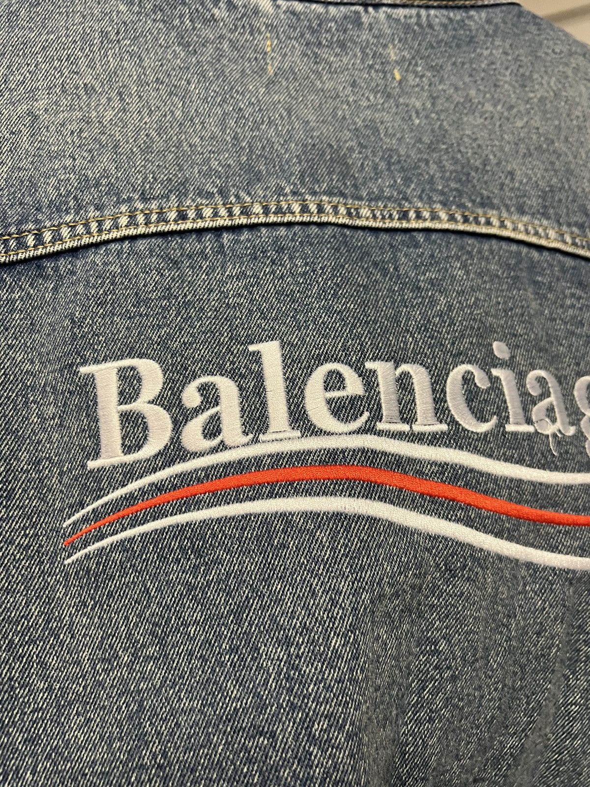 Balenciaga Balenciaga Campaign Denim Jacket 2017 Size US M / EU 48-50 / 2 - 4 Thumbnail