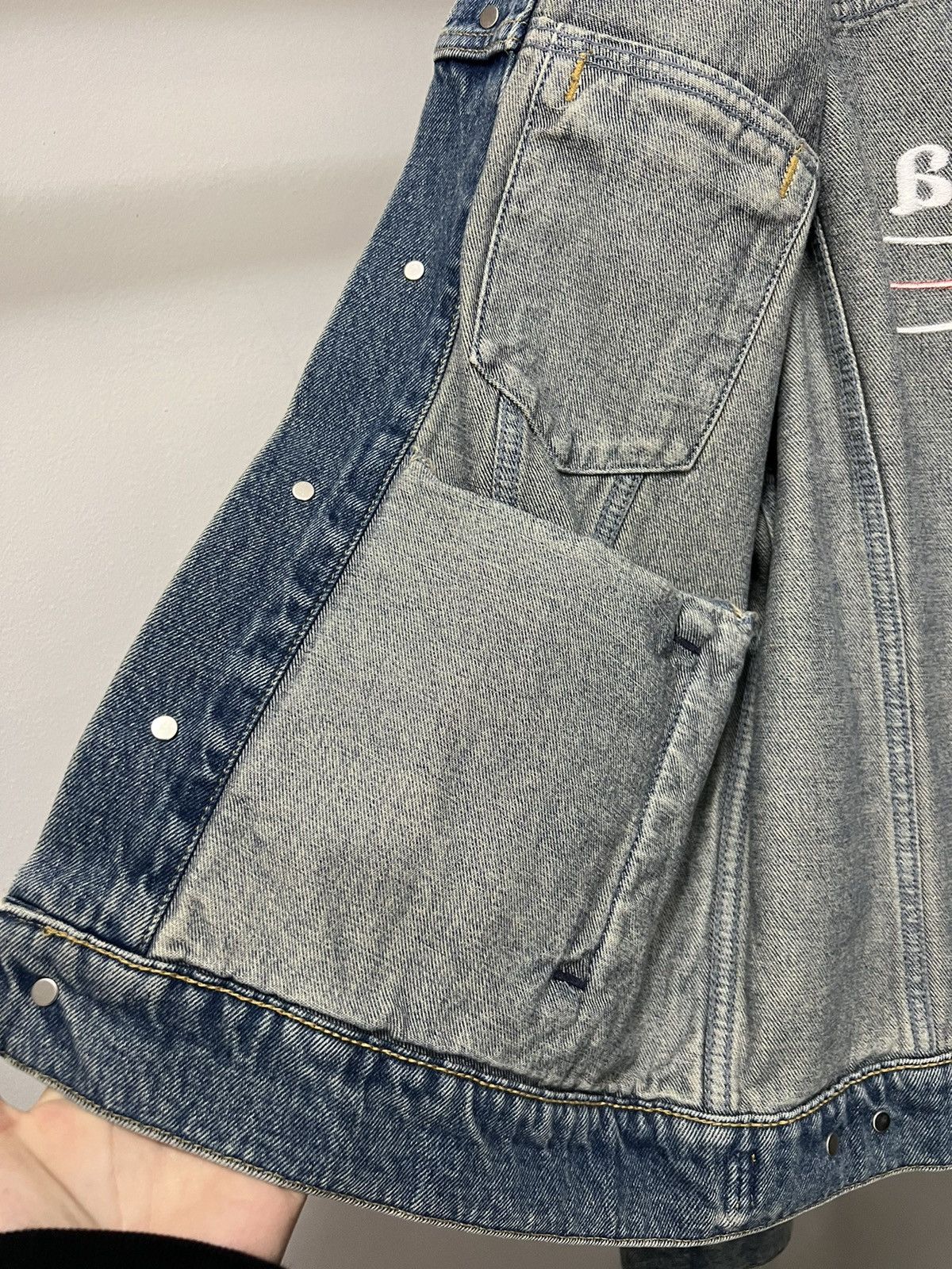 Balenciaga Balenciaga Campaign Denim Jacket 2017 Size US M / EU 48-50 / 2 - 15 Thumbnail