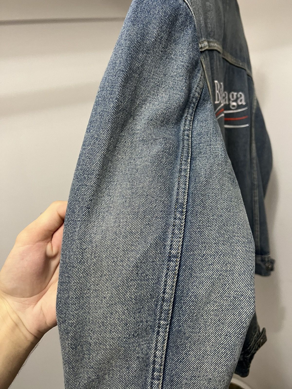 Balenciaga Balenciaga Campaign Denim Jacket 2017 Size US M / EU 48-50 / 2 - 9 Thumbnail