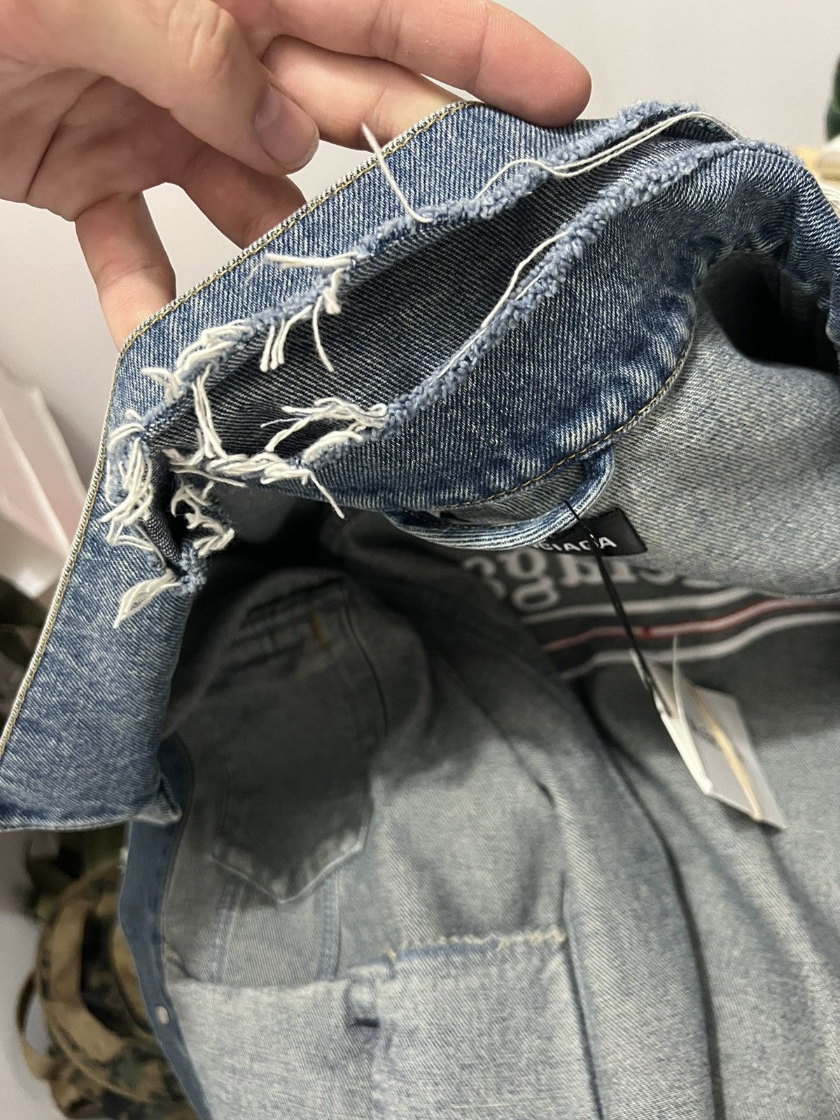 Balenciaga Balenciaga Campaign Denim Jacket 2017 Size US M / EU 48-50 / 2 - 18 Thumbnail