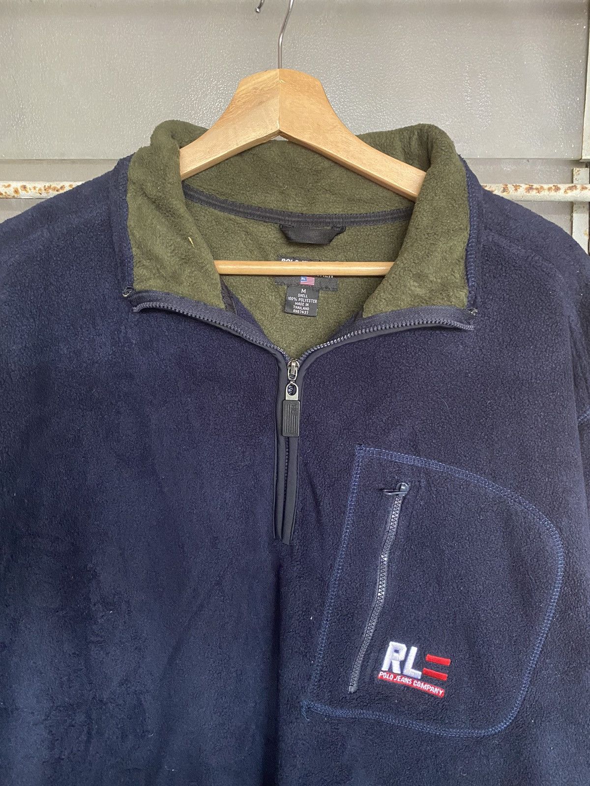 Polo Ralph Lauren × Ralph Lauren AW Vintage Polo Jeans Co. Ralph Lauren Fleece Size US M / EU 48-50 / 2 - 6 Thumbnail