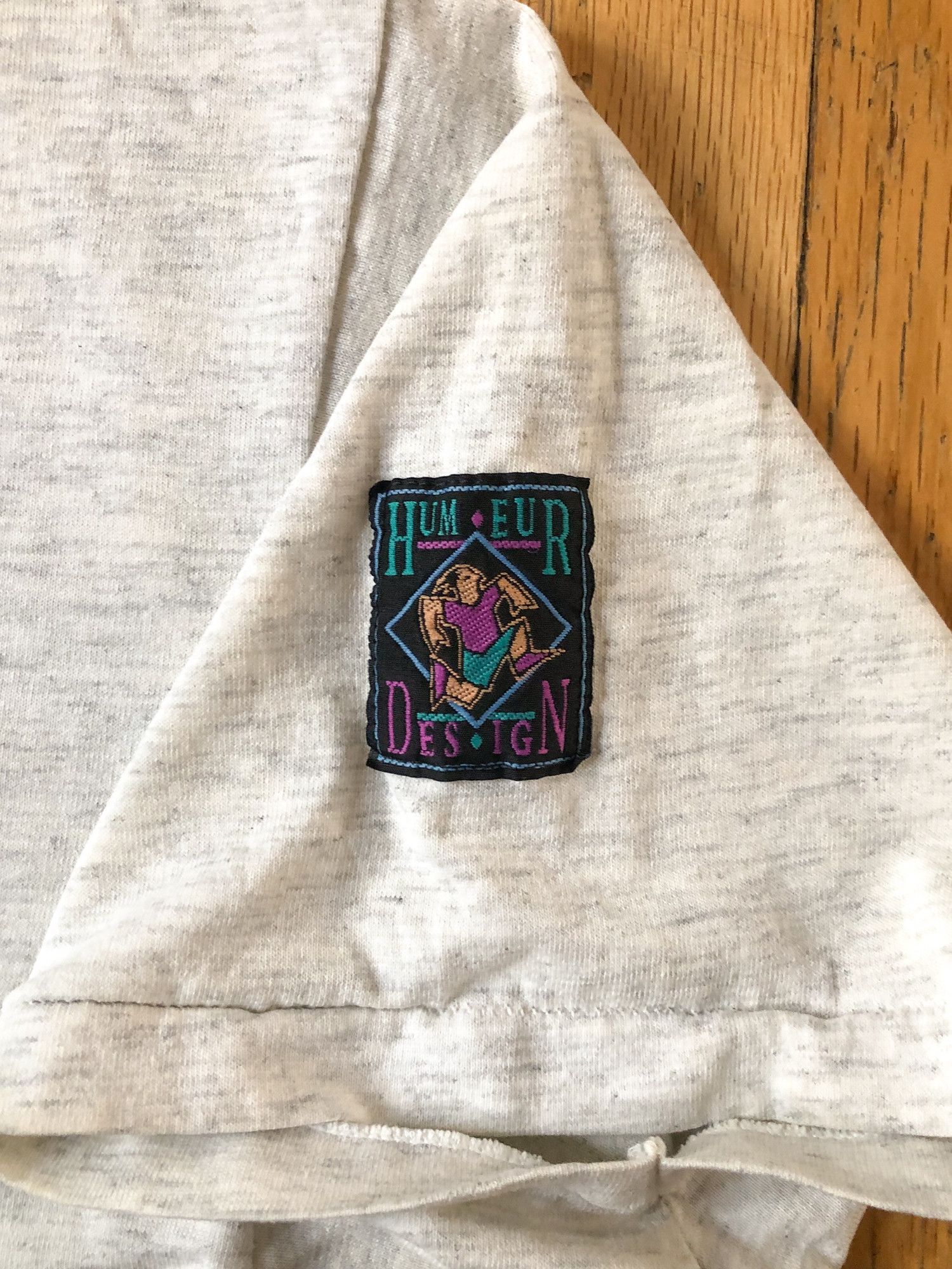 Vintage 1995 Single Stitch Boxy Faded 'Flex '95' Bell T-Shirt Size US XL / EU 56 / 4 - 3 Thumbnail