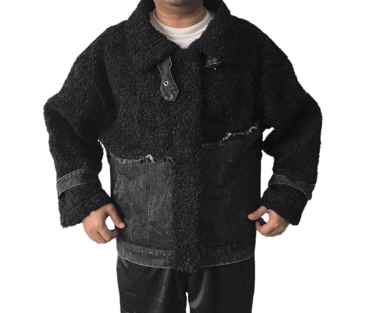 Japanese Brand Roger & Raw Constructed Jacket Design Like Greg Lauren Size US M / EU 48-50 / 2 - 2 Thumbnail