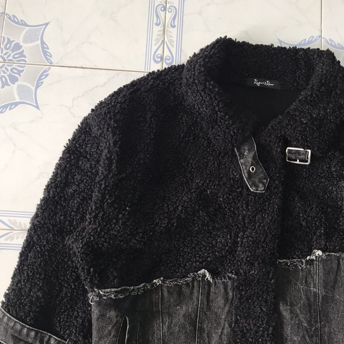 Japanese Brand Roger & Raw Constructed Jacket Design Like Greg Lauren Size US M / EU 48-50 / 2 - 10 Thumbnail