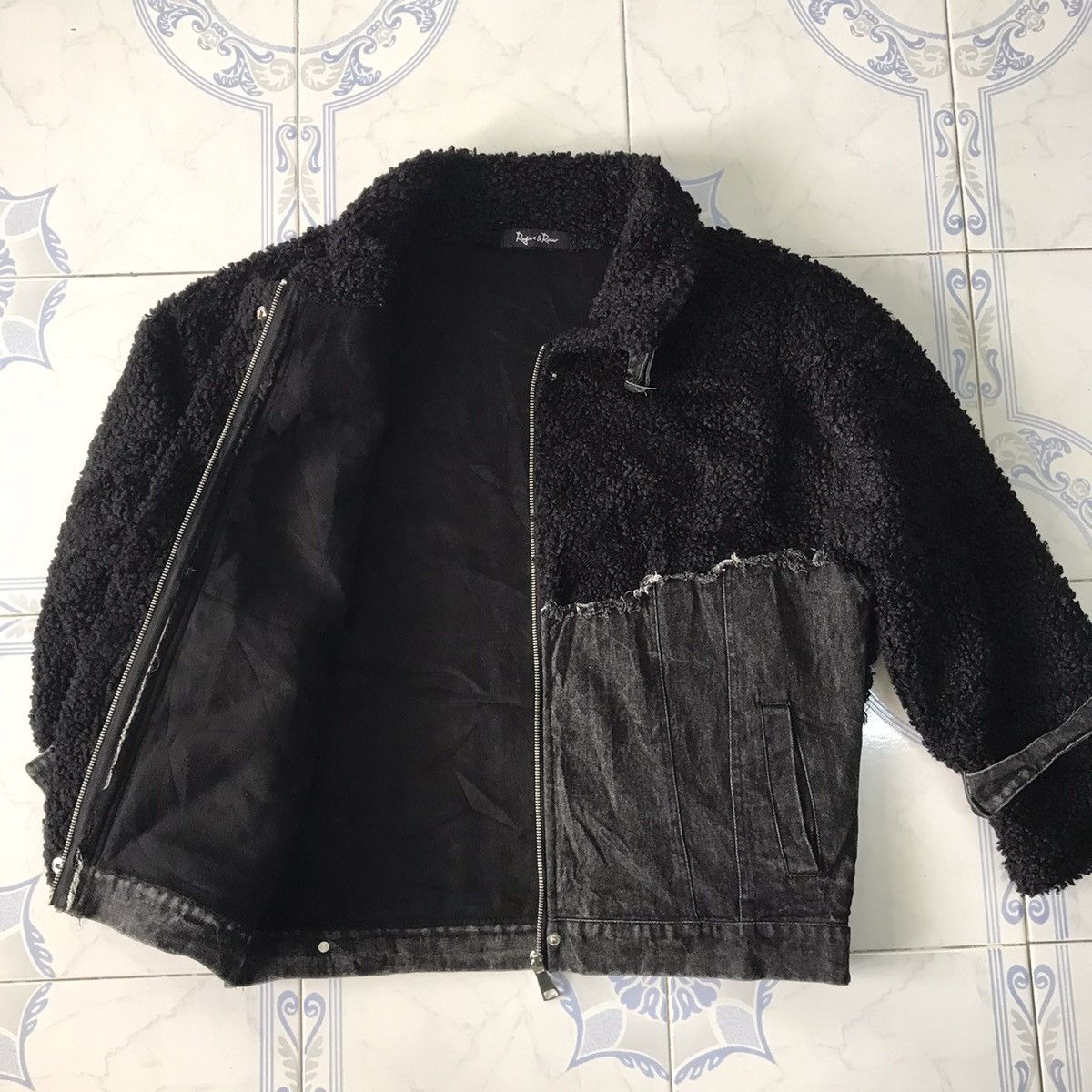 Japanese Brand Roger & Raw Constructed Jacket Design Like Greg Lauren Size US M / EU 48-50 / 2 - 15 Thumbnail