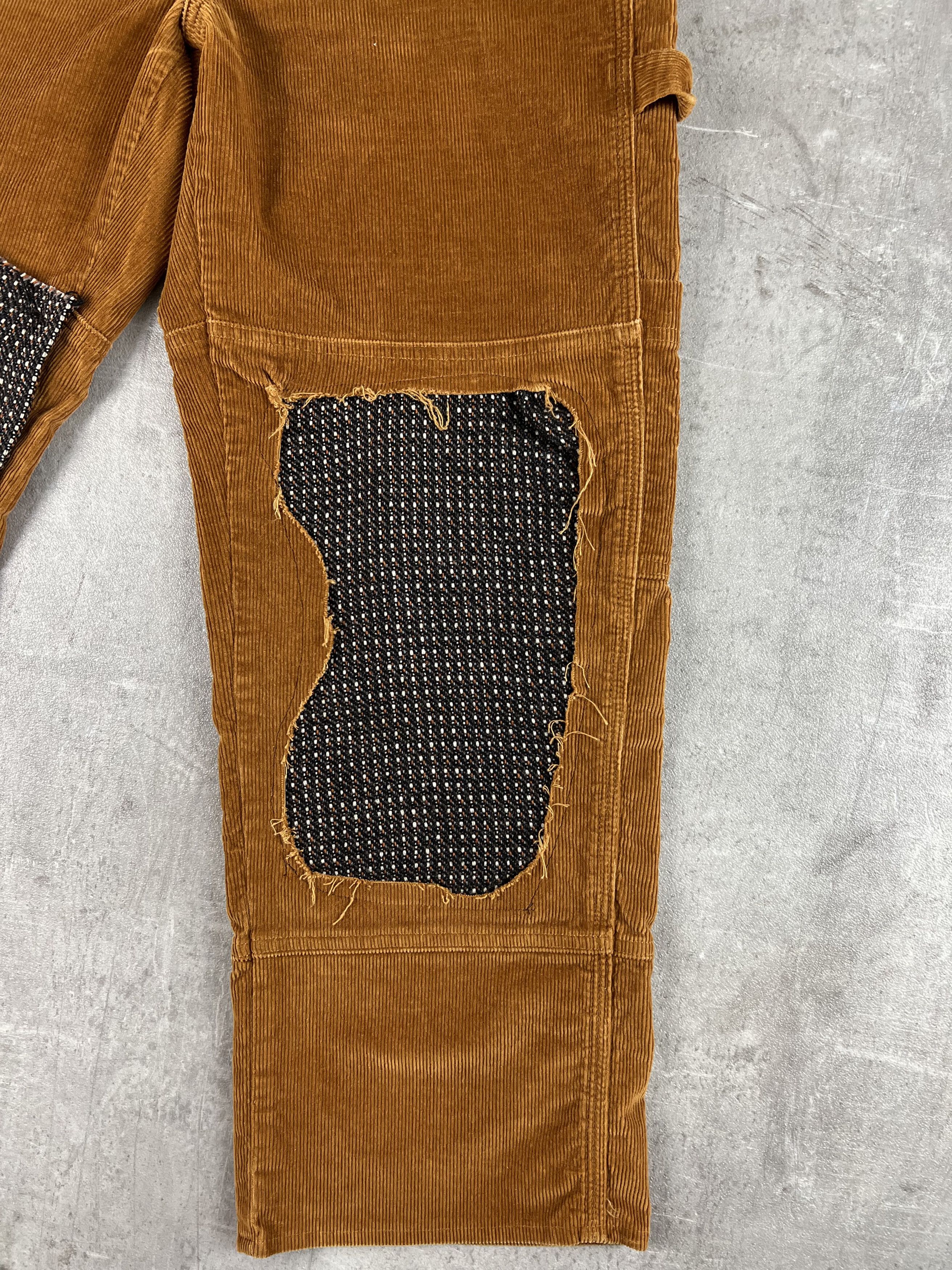 Japanese Brand Handmade Patchwork Reconstructed Trouser Needles Greg Lauren Size US 30 / EU 46 - 7 Thumbnail