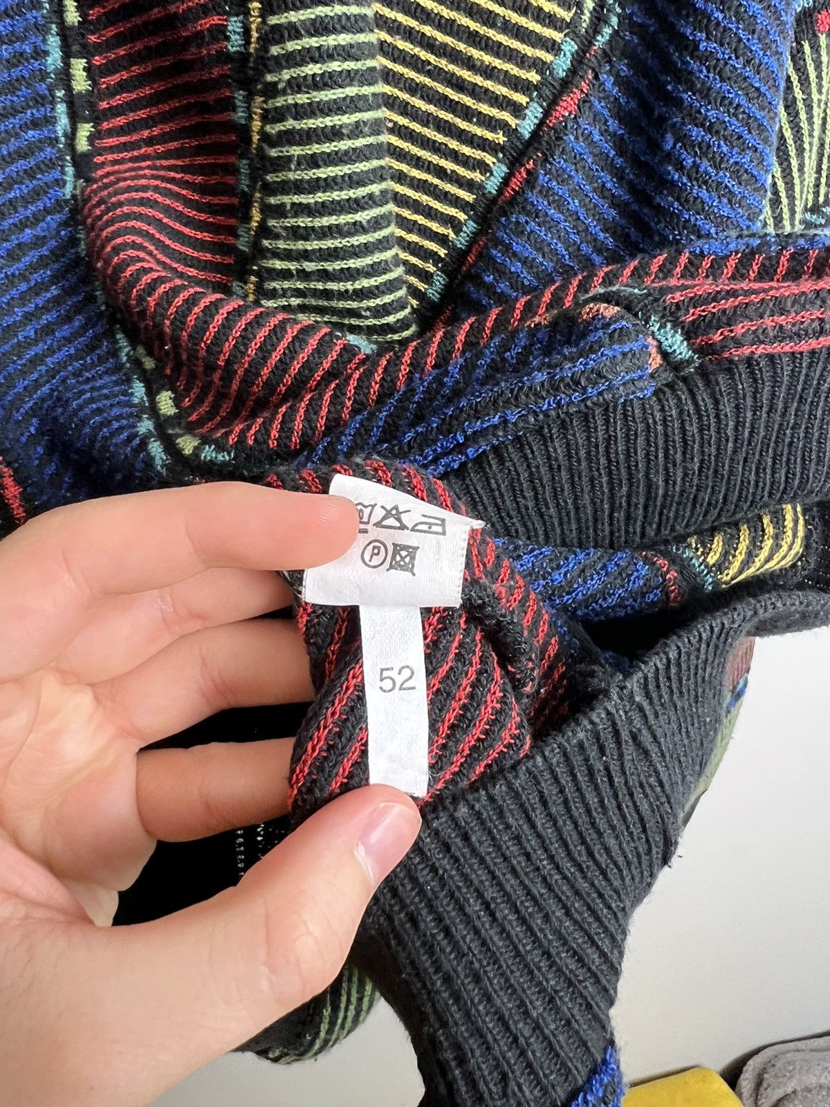Vintage Rare Vintage Cable Knit Sweatshirt Like Coogi Avant Garde Size US XL / EU 56 / 4 - 6 Thumbnail